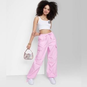 Wild Fable Parachute Cargo Pants